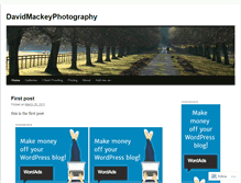 Tablet Screenshot of davidmackeyphotography.wordpress.com