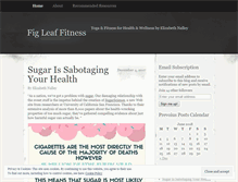 Tablet Screenshot of elizabethnalley.wordpress.com