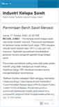 Mobile Screenshot of kabarsawit.wordpress.com