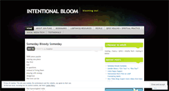 Desktop Screenshot of bloomingsoul.wordpress.com