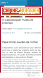 Mobile Screenshot of capixaburguer.wordpress.com