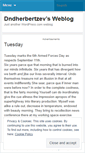 Mobile Screenshot of dndherbertzev.wordpress.com