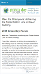 Mobile Screenshot of greendayforum.wordpress.com