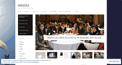 Desktop Screenshot of mbadika.wordpress.com