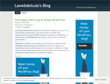 Tablet Screenshot of lawebdelcule.wordpress.com