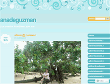 Tablet Screenshot of anadeguzman.wordpress.com