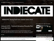 Tablet Screenshot of indiecatekent.wordpress.com