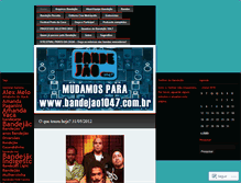 Tablet Screenshot of bandejao1047.wordpress.com