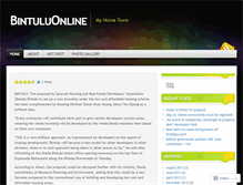 Tablet Screenshot of bintuluonline.wordpress.com