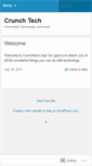 Mobile Screenshot of crunchtechdotorg.wordpress.com