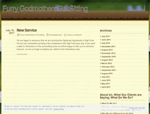 Tablet Screenshot of furrygodmothers.wordpress.com