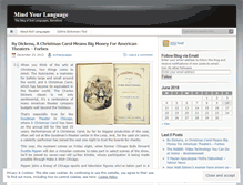 Tablet Screenshot of exitlanguages.wordpress.com