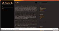 Desktop Screenshot of elagape.wordpress.com