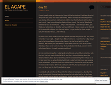 Tablet Screenshot of elagape.wordpress.com
