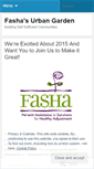 Mobile Screenshot of fashaurbangarden.wordpress.com
