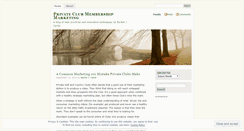 Desktop Screenshot of membershipmarketing.wordpress.com