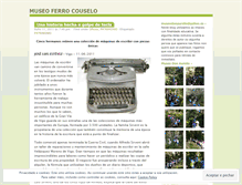 Tablet Screenshot of museodonaurelio.wordpress.com