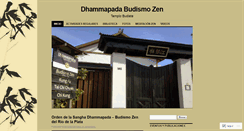 Desktop Screenshot of dhammapadatigre.wordpress.com