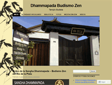 Tablet Screenshot of dhammapadatigre.wordpress.com