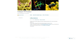 Desktop Screenshot of glimpseofscience.wordpress.com