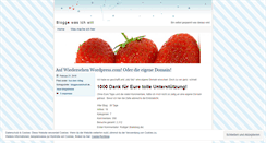 Desktop Screenshot of bloggewasichwill.wordpress.com