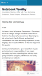 Mobile Screenshot of notebookworthy.wordpress.com
