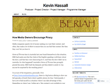 Tablet Screenshot of beriahconsulting.wordpress.com