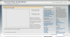 Desktop Screenshot of jovenesriosdebendicion.wordpress.com