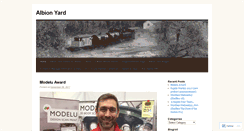 Desktop Screenshot of albionyard.wordpress.com