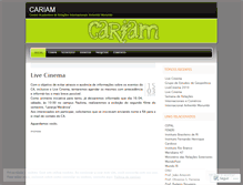 Tablet Screenshot of cariam.wordpress.com
