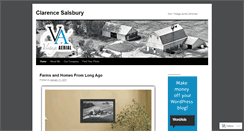 Desktop Screenshot of clarencesalsbury.wordpress.com