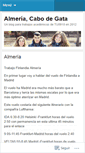 Mobile Screenshot of gt2012almeria.wordpress.com