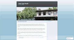 Desktop Screenshot of hawkspiritstudio.wordpress.com