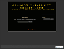 Tablet Screenshot of glasgowuniversitycamanachd.wordpress.com