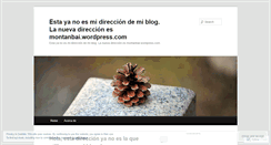 Desktop Screenshot of nopierdasbajandoloquehasganadosubiendo.wordpress.com