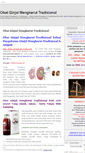 Mobile Screenshot of obatginjalmengkeruttradisionalmujarabb1.wordpress.com