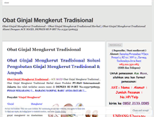 Tablet Screenshot of obatginjalmengkeruttradisionalmujarabb1.wordpress.com