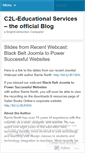 Mobile Screenshot of myc2l.wordpress.com