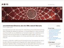 Tablet Screenshot of aib13.wordpress.com