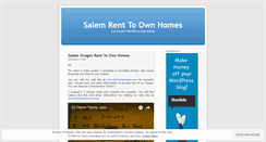 Desktop Screenshot of easyleasetobuy.wordpress.com