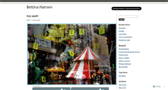 Desktop Screenshot of bettinahansen.wordpress.com
