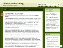 Tablet Screenshot of clinicavilarica.wordpress.com