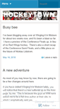 Mobile Screenshot of hockeyusa.wordpress.com