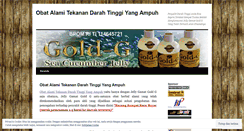 Desktop Screenshot of obatalamidarahtinggi94.wordpress.com