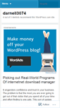 Mobile Screenshot of darnell3074.wordpress.com