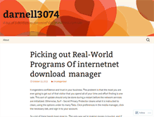 Tablet Screenshot of darnell3074.wordpress.com
