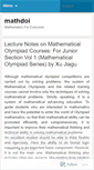Mobile Screenshot of mathdoi.wordpress.com