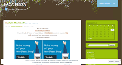 Desktop Screenshot of facafesta.wordpress.com