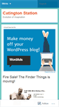 Mobile Screenshot of catingtonstation.wordpress.com
