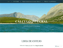 Tablet Screenshot of calculo.wordpress.com